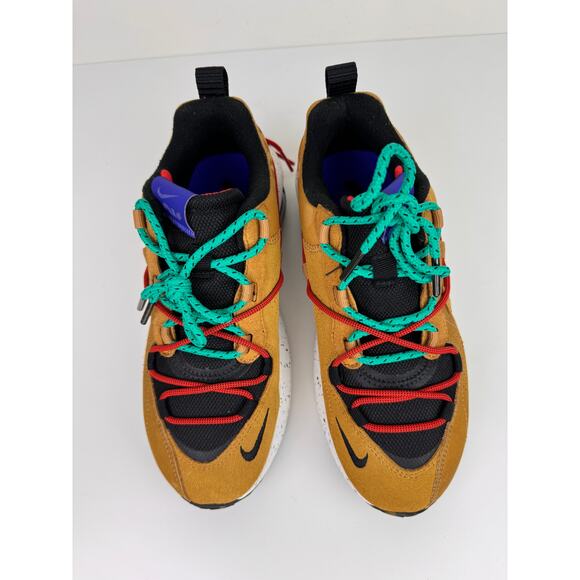 NIKE Air Max Viva Women Sneakers 6.5 Wheat Leather Lace Up Athletic Shoes DB5268 - Picture 4 of 9